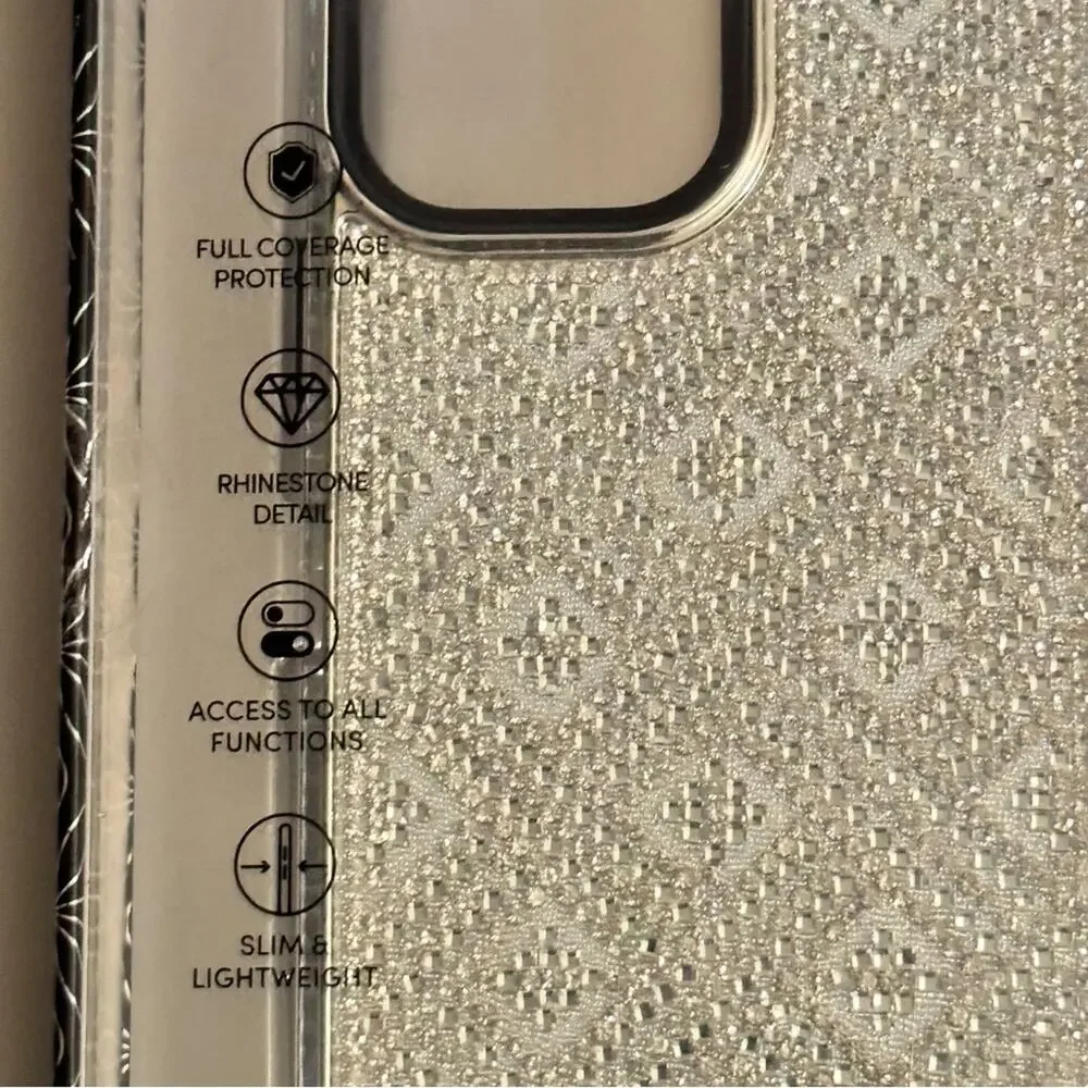 XO poppy Glitz & Glam Phone Case for IPhone 13 Pro Max